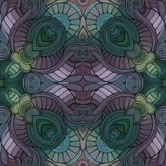 Abstract vector tribal ethnic background