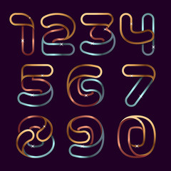 Golden line numbers set.