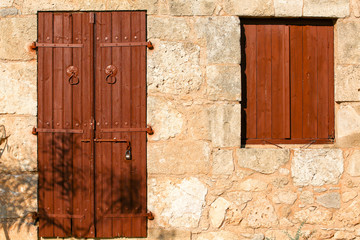 Hostical building door and window