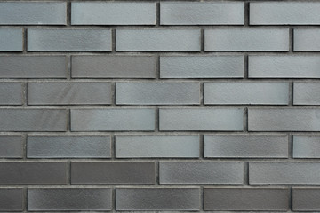 black brick wall, glazed brick, wall background - 116257828