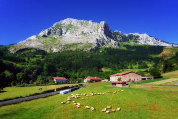 Arrazola village in Basque Country