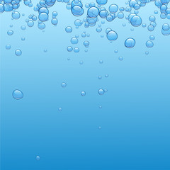 Background with bubbles.