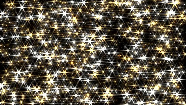 Glitter background loop lens flare sparkle curtain 4K
