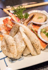 Fresh seafood