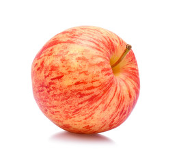 Gala apples isolate on white background