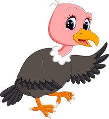illustration of Vulture cartoon