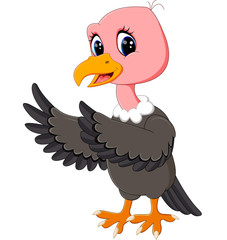 illustration of Vulture cartoon
