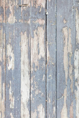 Seamless background texture of old white painted wooden lining boards wall
