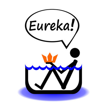Archimedes' principle. Eurika! Principle is a law of physics