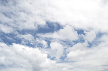 Sky with clouds