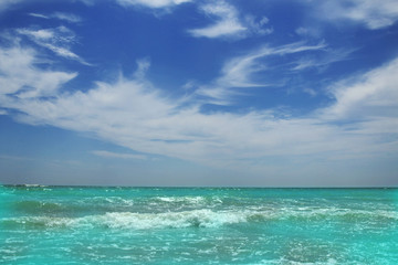 Fantastic view of Ionian sea. Island Sicily, Italy, Europe.