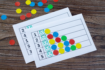 Print version. A collection of flash cards for the numbers with