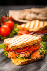 Grilled chicken sandwich