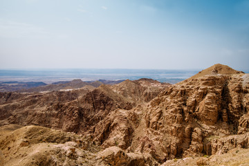  mountains in Jordan near Dead sea.