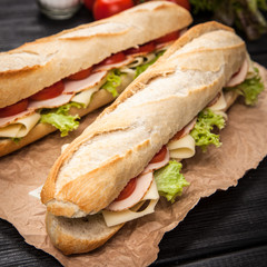 Panini grilled sandwich