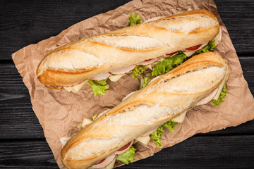 Panini grilled sandwich