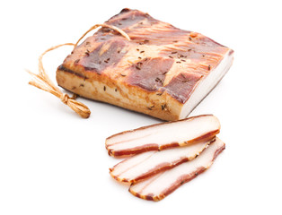 sliced smoked bacon
