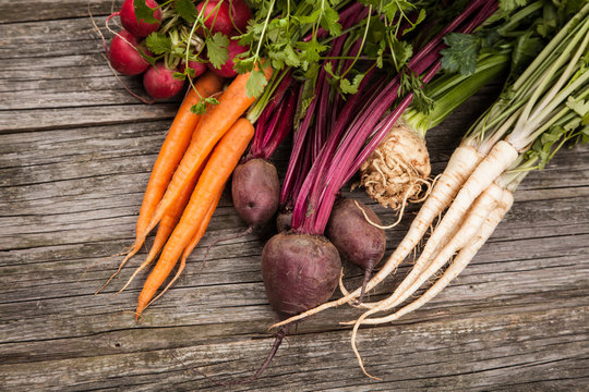 Fototapeta Fresh organic vegetables