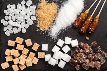 DIfferent types of sugar