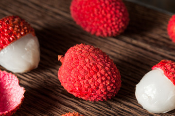 Raw Organic Red Lychee Berries