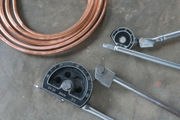 a pipe bender tool for copper pipe