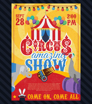 Circus Vintage Poster