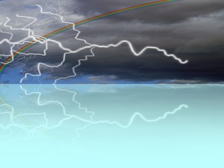 temporale all'orizzonte