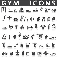 gym icons