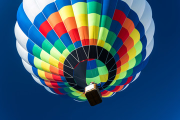 Fototapeta premium Colorful Hot air balloon