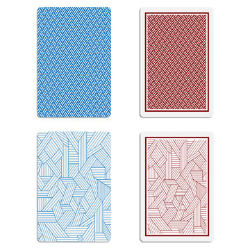 Playing cards for poker and casino. Drawing on a deck of cards.Pattern