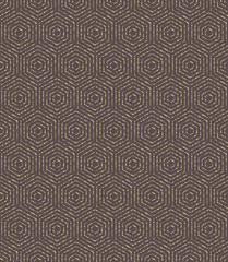 Seamless Abstract Pattern With Hexagons