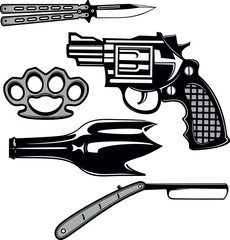 Street crime tools set