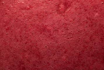 Foam in the preparation of red currant jam