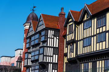 Obraz premium Classic building of Sapporo Chocolate factory