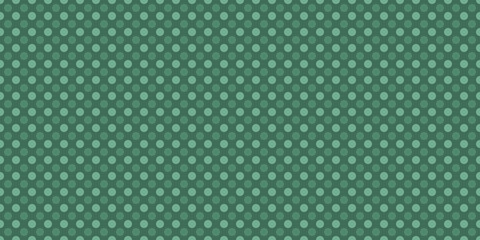 polka dots en tonos verdes