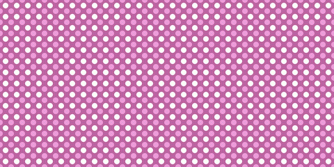 Fondo con círculos rosas y blancos (polka dot)