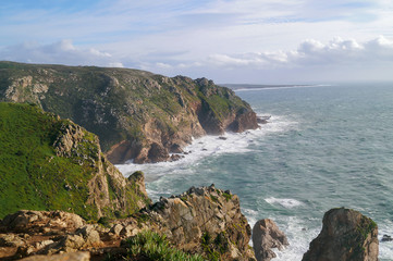 Cabo da Roca -the western point of Europe, Portugal.