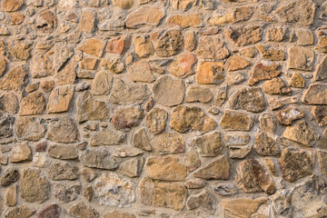 masonry stone wall