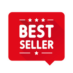 Best Seller label speech bubble