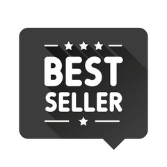 Best Seller label speech bubble