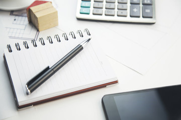 Concept real estate,business plan