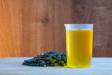 sunflower seeds and sunflower oil