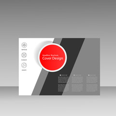 Brochure business style cover template