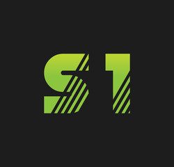 s1 initial green with strip