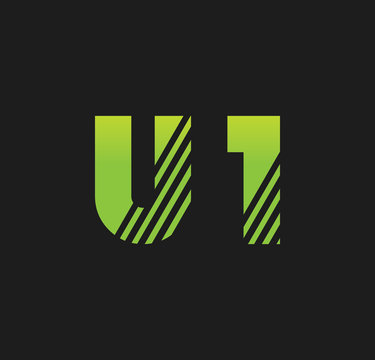 u1 initial green with strip