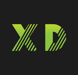 xd initial green with strip