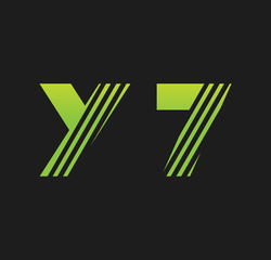 y7 initial green with strip