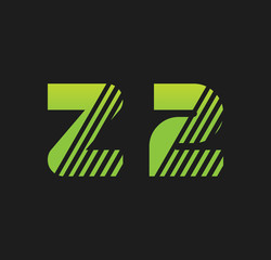 z2 initial green with strip