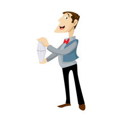 Barista Vector Illustration