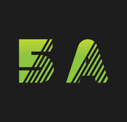 5a initial green with strip